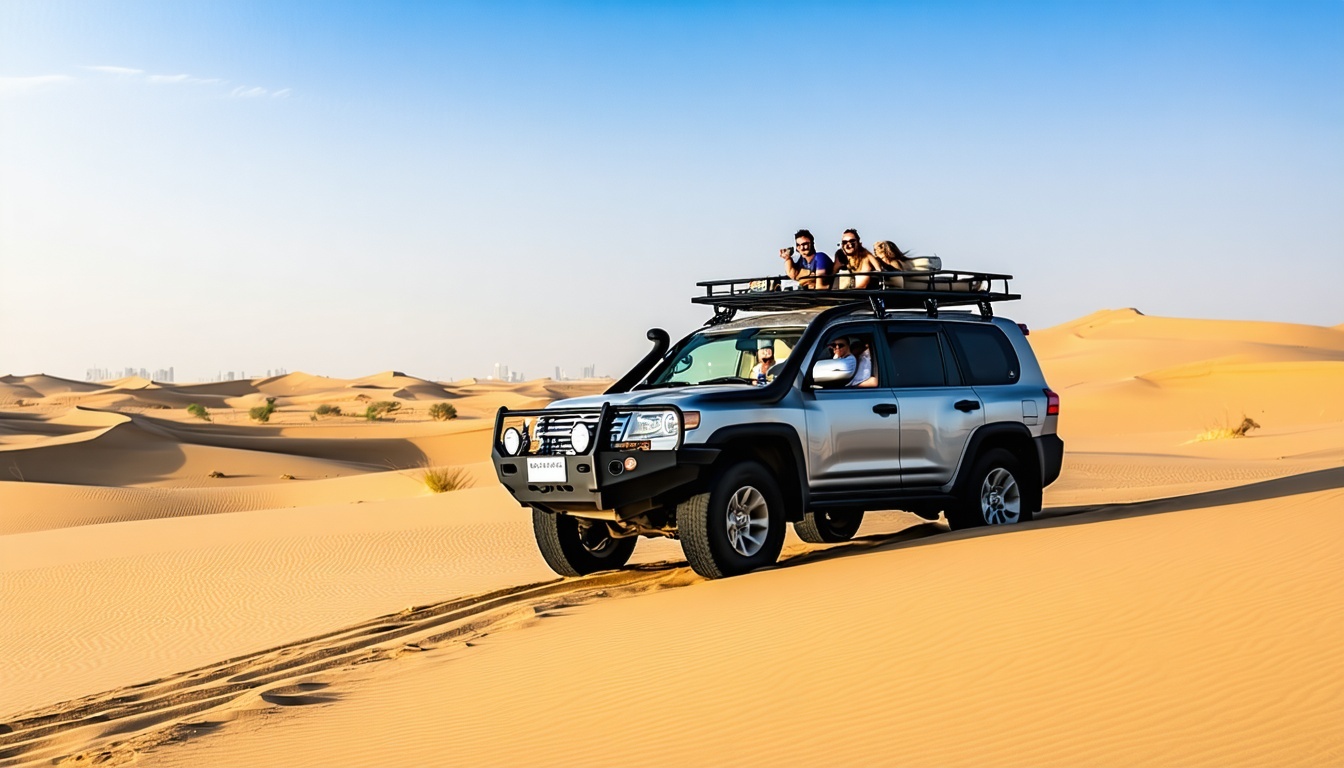 Luxury desert safari experience in Dubai